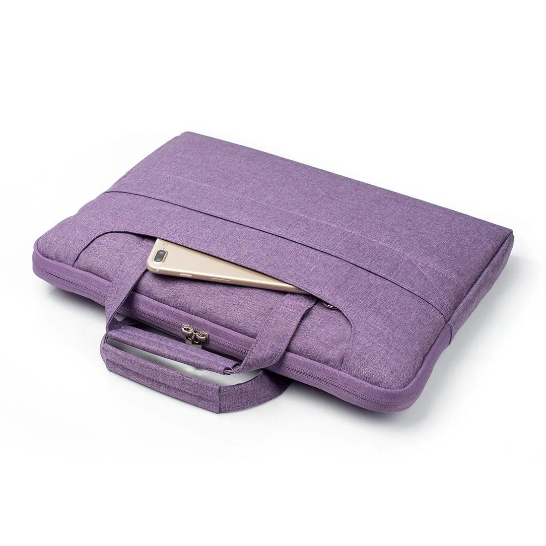 11.6 Inch Laptop Bag | Portable One Shoulder Zipper | For MacBook | Samsung | Sony | Dell | Alienware | Chuwi | Asus | HP | Purple