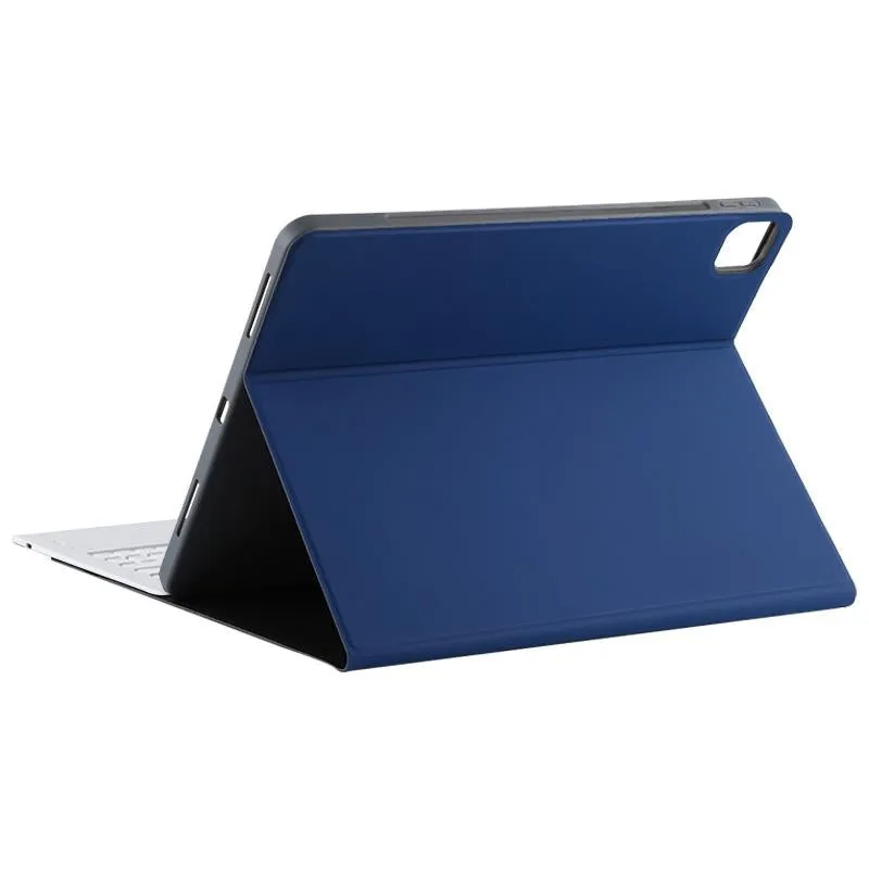 12.9 Ipad Pro 2020 Bluetooth Leather Case With Detachable Holder