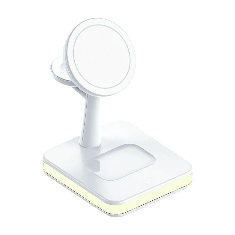 15W Wireless Fast Charger With 360 Rotating Holder