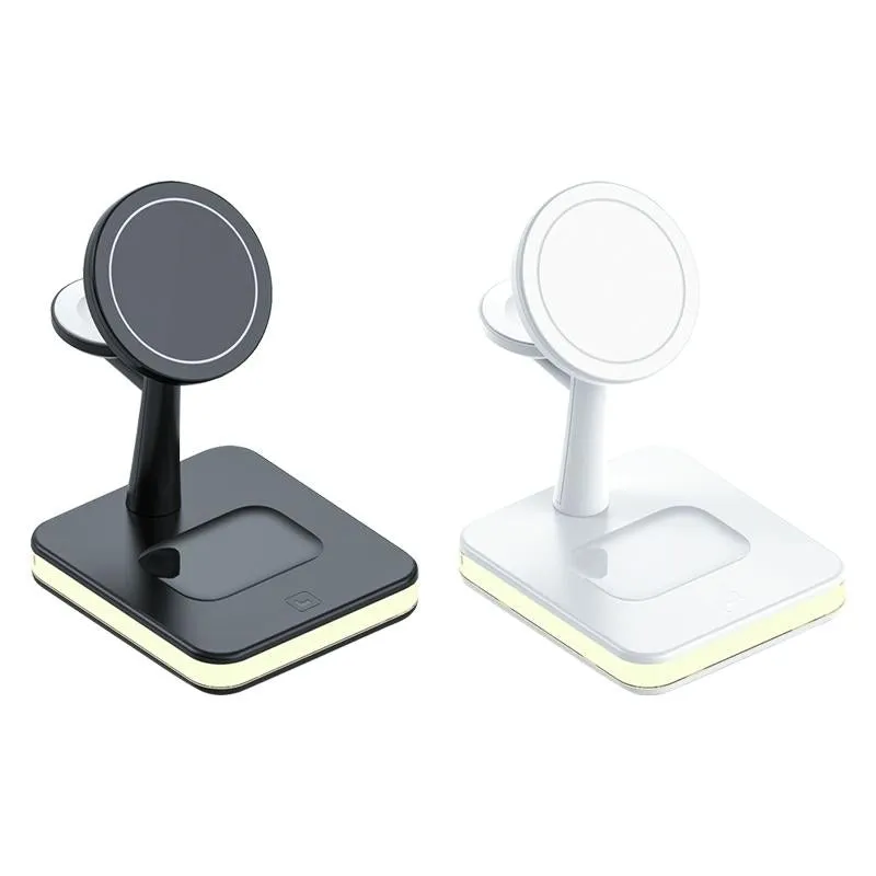 15W Wireless Fast Charger With 360 Rotating Holder