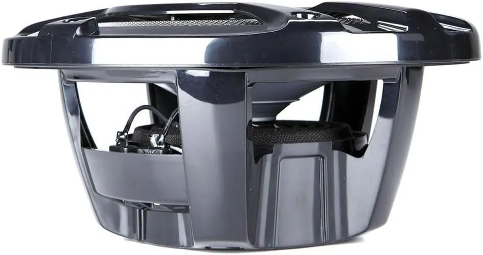 2 Kenwood 8 Inch 300 Watt Powersports/Marine Boat Black Speakers | KFC-2053MRB