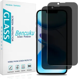 (2 Pack) Privacy Screen Protector for iPhone 16e (2025 Edition) 6.1 Inch Anti-Spy Tempered Glass, Anti Scratch, Bubble Free
