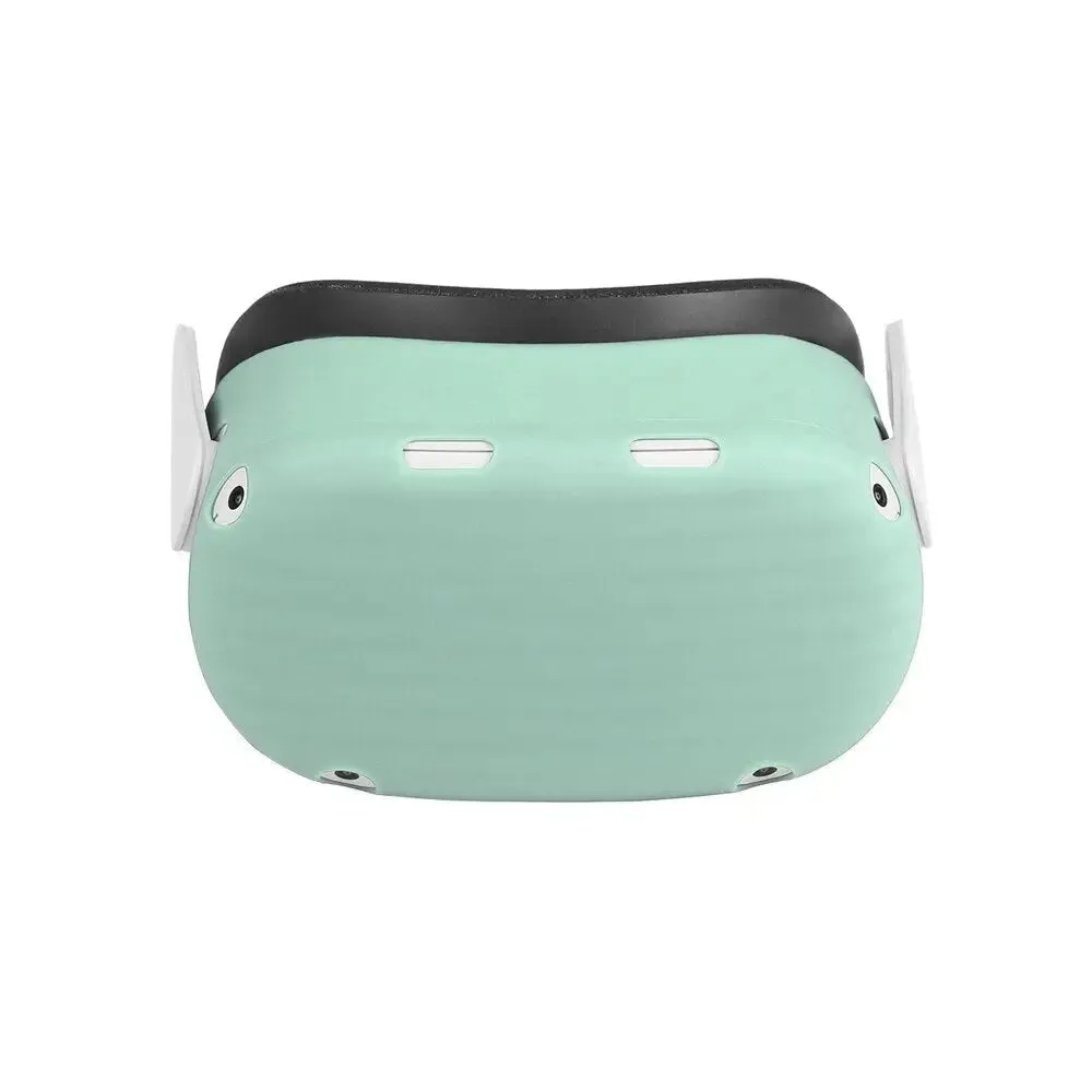 2 Silicone Anti-scratches Protective Cover Vr Headset Shell Case for Oculus Quest 2