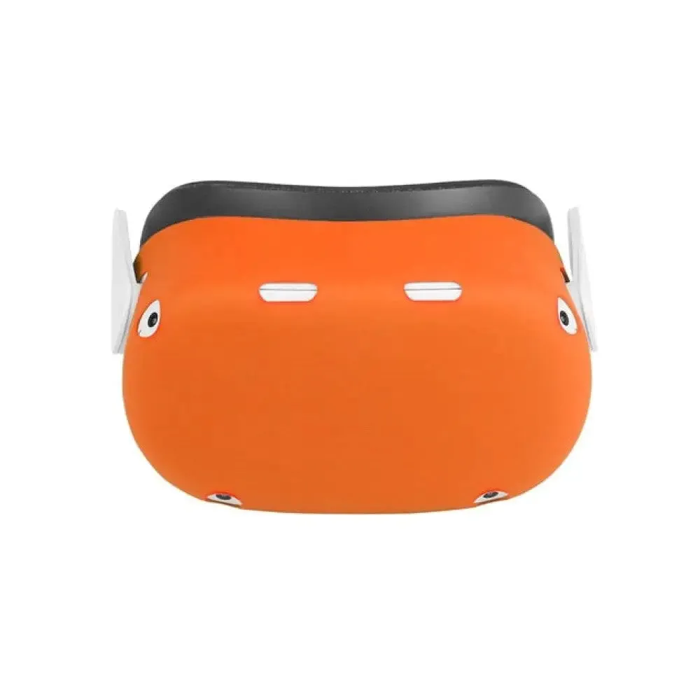 2 Silicone Anti-scratches Protective Cover Vr Headset Shell Case for Oculus Quest 2