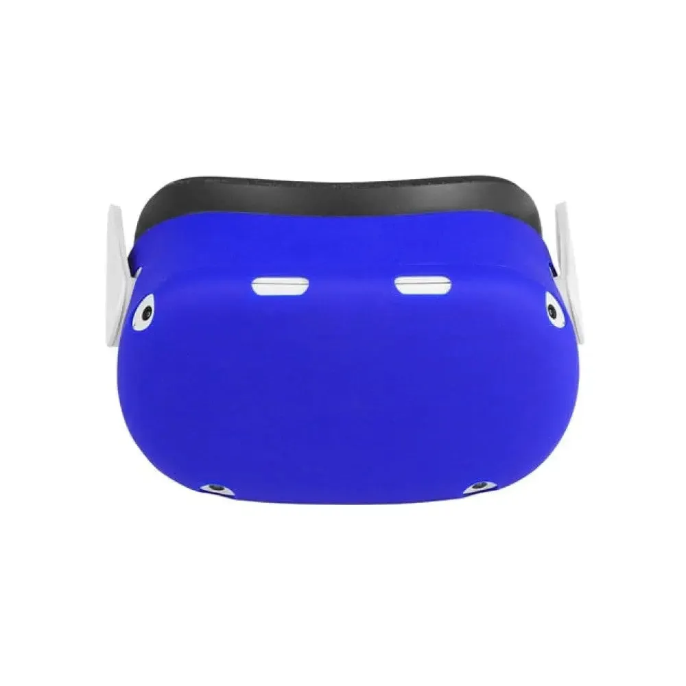 2 Silicone Anti-scratches Protective Cover Vr Headset Shell Case for Oculus Quest 2