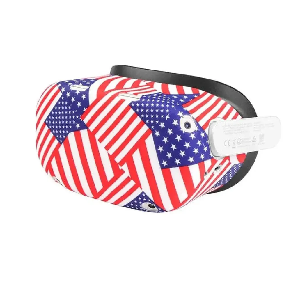 2 Silicone Anti-scratches Protective Cover Vr Headset Shell Case for Oculus Quest 2