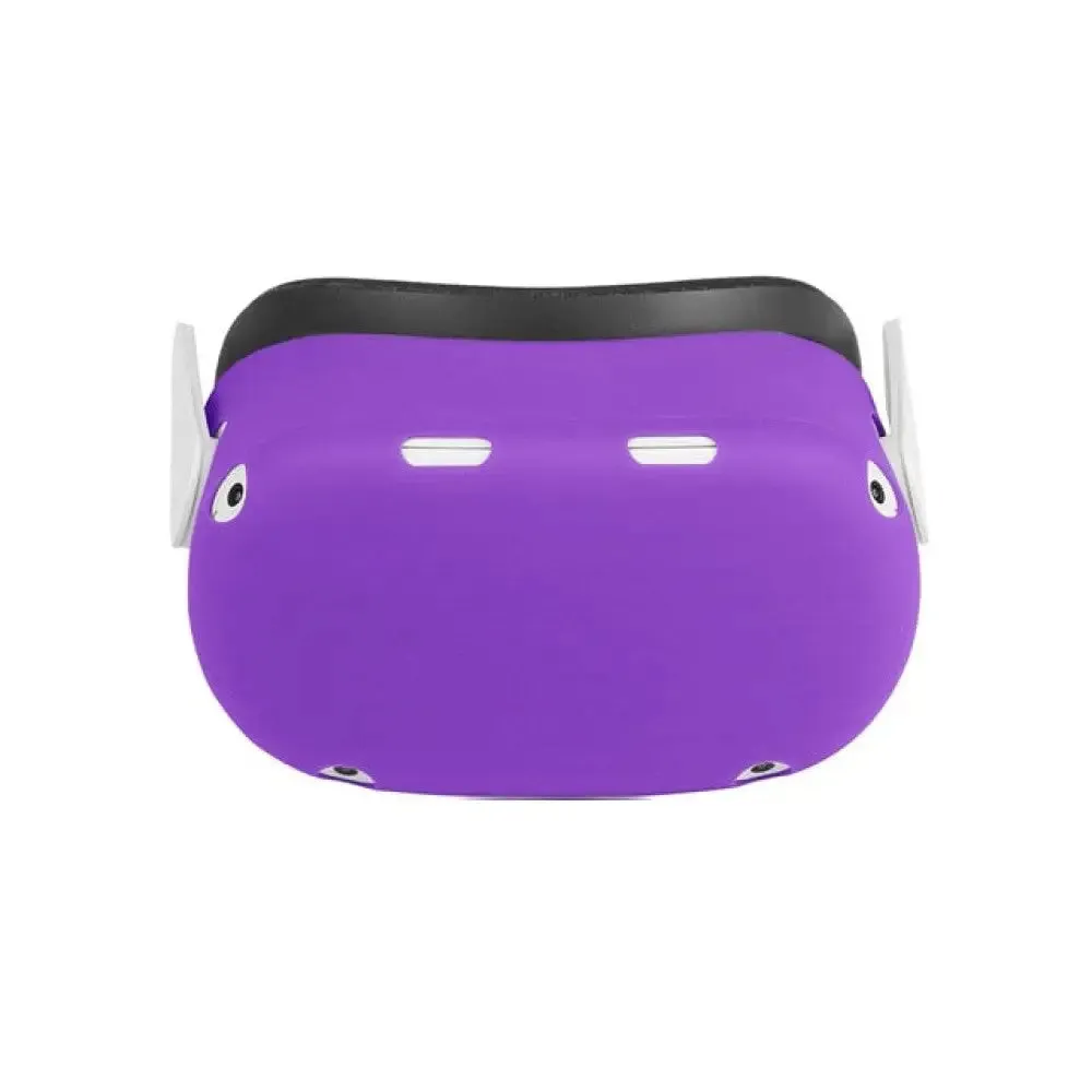 2 Silicone Anti-scratches Protective Cover Vr Headset Shell Case for Oculus Quest 2
