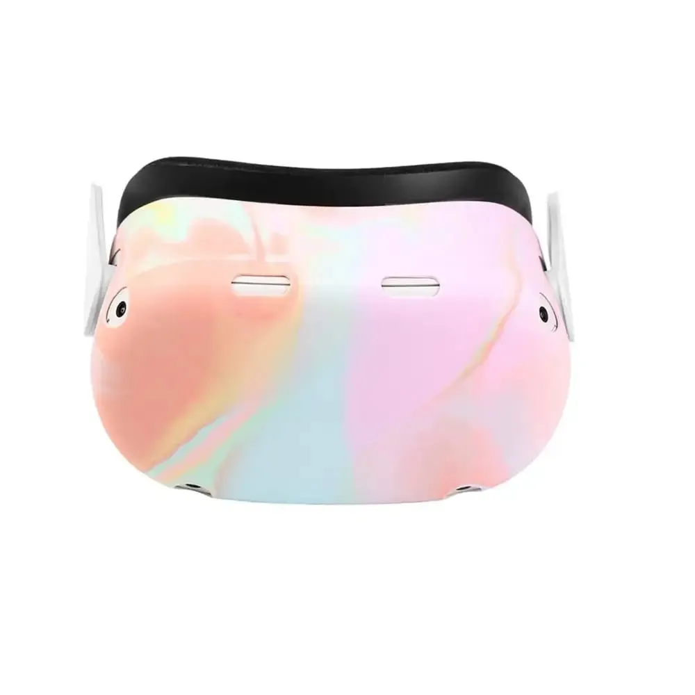 2 Silicone Anti-scratches Protective Cover Vr Headset Shell Case for Oculus Quest 2