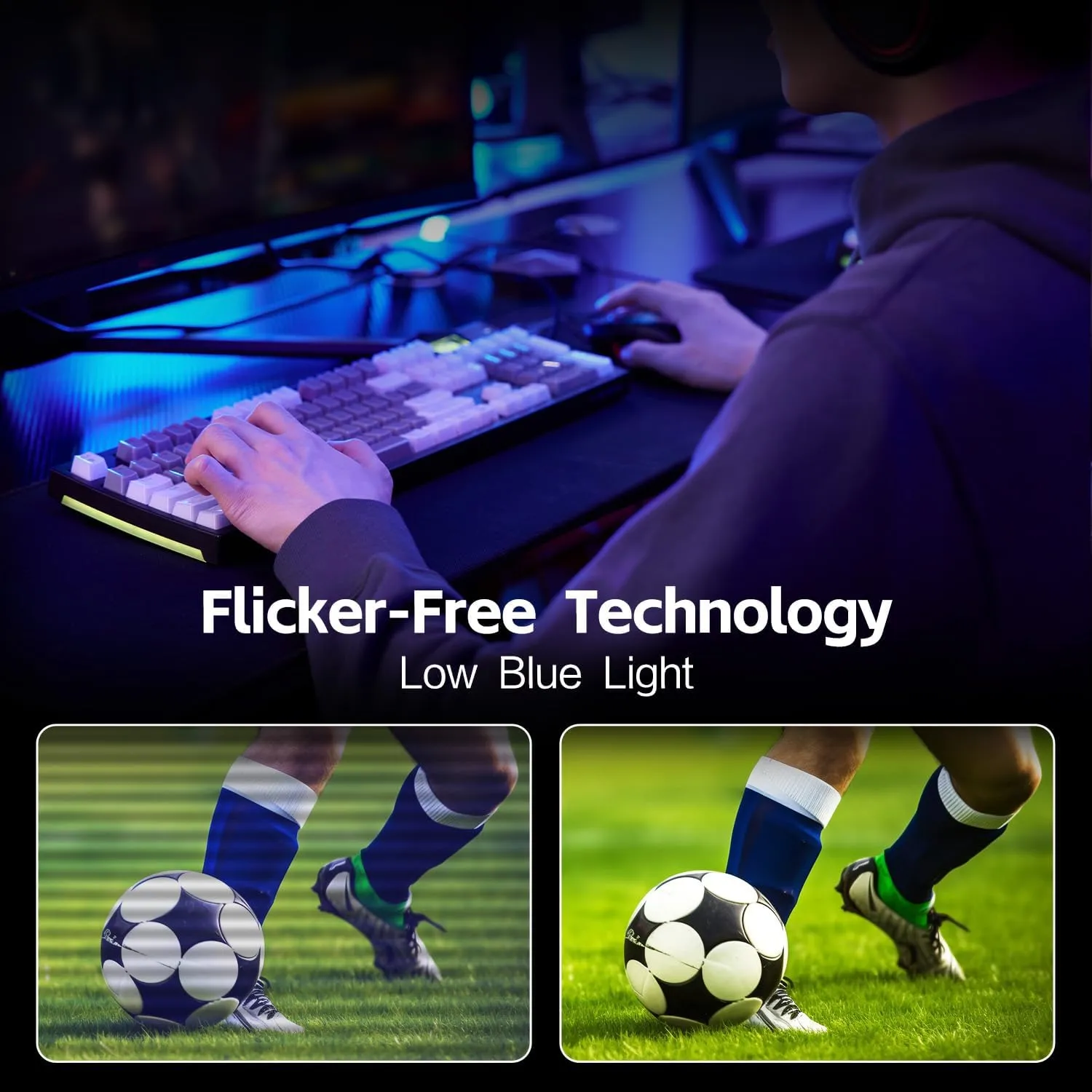 25inch Gaming Monitor 180Hz, FHD 1080p, IPS Panel, 0.5ms Response Time, Adaptive sync, PC Computer Monitor, 3-Sided Frameless, Ultra Slim, 100% sRGB, Bluelight Filter, DP*1, HDMI*1