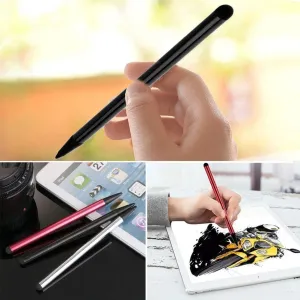2pcs Black Stylus Pens for Touch Screens, Stylus Pen Universal Touch Screen Pens All capacitive Touch Screen Devices Capacitive Stylus Compatible for iPad, Touch Screen Smartphones
