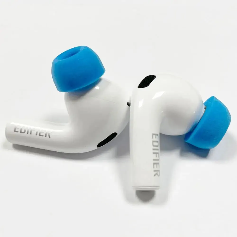 6pcs Noise Reducing Memory Form Ear Tips for Anker Soundcore Life P2 Tws, Soundpeats T2 Anc Earphones