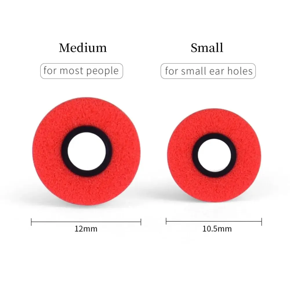 6pcs Noise Reducing Memory Form Ear Tips for Anker Soundcore Life P2 Tws, Soundpeats T2 Anc Earphones