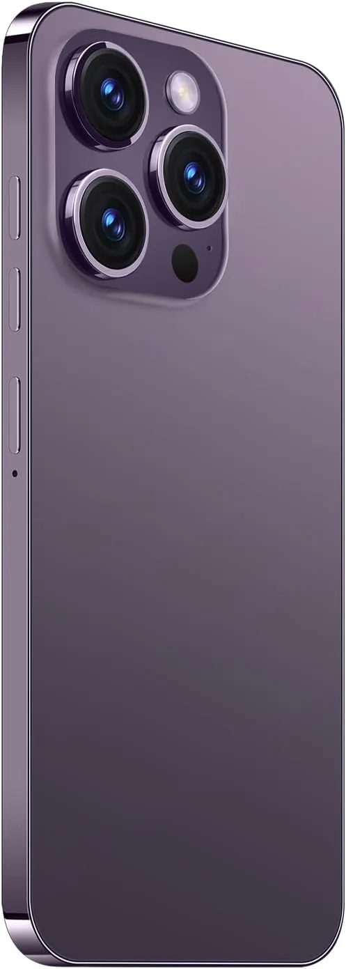 A14ProMax Unlocked Cell Phones 5G Smartphone Android 13 Unlocked Phones Snapdragon 8Gen2 6.8" HD Screen 13MP 50MP 6800mAh Support Dual SIM Fingerprint Lock GPS Face ID (8GB 256GB, Purple)