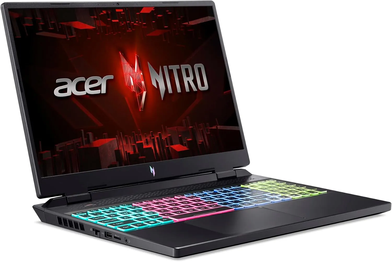 Acer Nitro 16 Gaming Laptop | AMD Ryzen 7 7840HS OctaCore CPU | NVIDIA GeForce RTX 4060 Laptop GPU | 16" WUXGA 165Hz IPS Display | 16GB DDR5 | 1TB Gen 4 SSD | WiFi 6E | RGB Backlit KB | AN16-41-R4CY