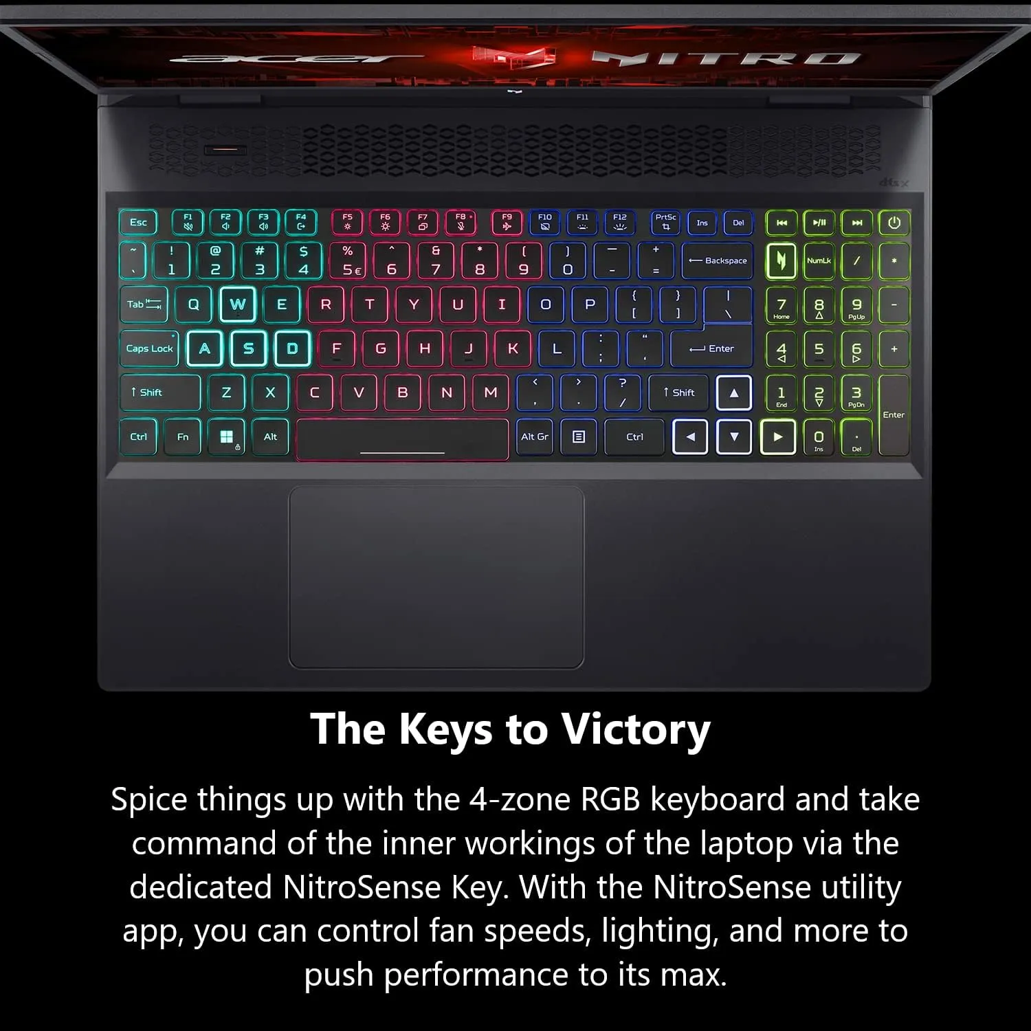 Acer Nitro 16 Gaming Laptop | AMD Ryzen 7 7840HS OctaCore CPU | NVIDIA GeForce RTX 4060 Laptop GPU | 16" WUXGA 165Hz IPS Display | 16GB DDR5 | 1TB Gen 4 SSD | WiFi 6E | RGB Backlit KB | AN16-41-R4CY