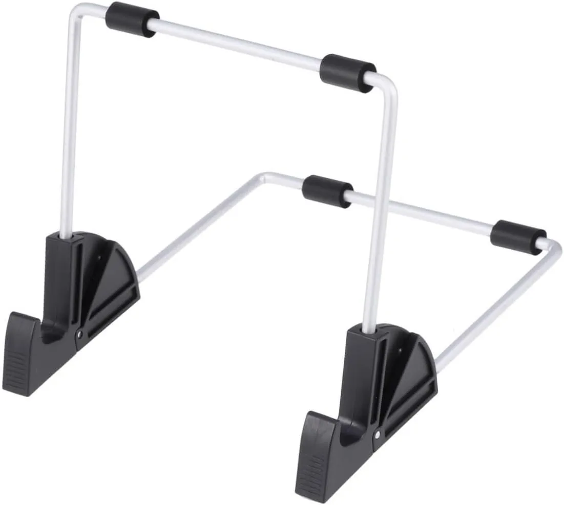 Aluminum Tablet Mount Stand Desktop Bracket for Hands Viewing Compatible with and Tablets for Gaming Video Watching and Reading Black