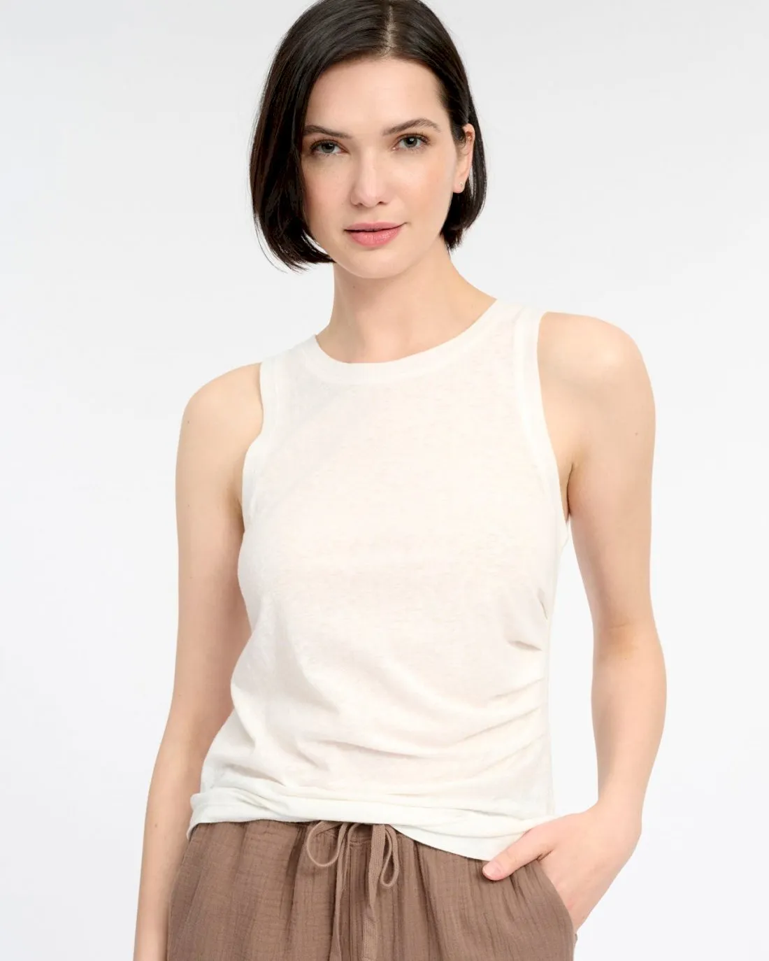 Arrow Ruched Tank
