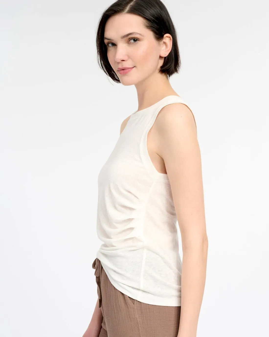 Arrow Ruched Tank