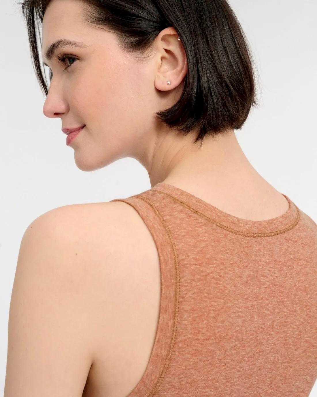 Arrow Ruched Tank