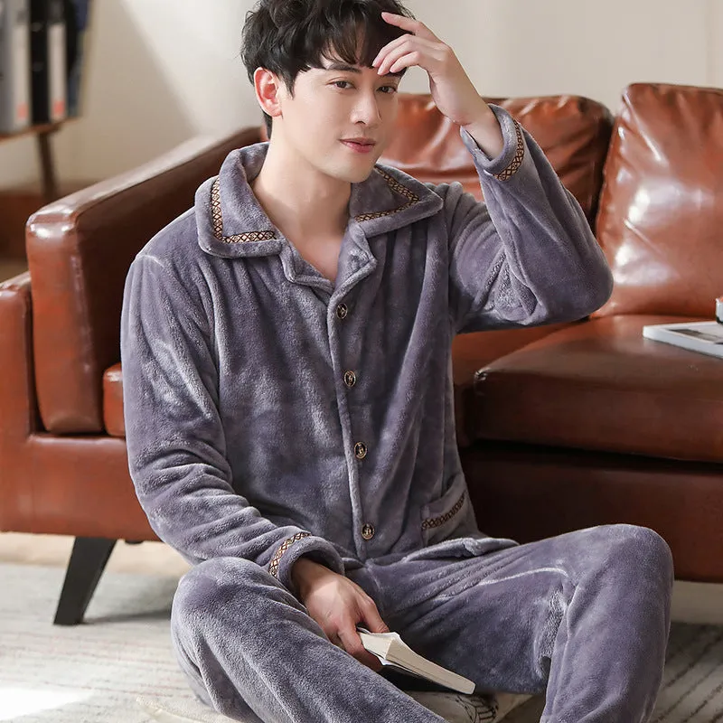 Autumn & Winter Men's Pajamas