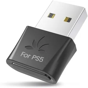 Avantree DG80-Gaming (2025 New) - USB Bluetooth 5.3 Adapter for PS5 & Gaming Consoles with Low Latency & aptX-Adaptive, Wireless Audio Dongle Transmitter for Headphones & Earbuds