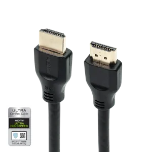 AVerMedia 8K HDMI 2.1 Cable certified, 48Gbps, 4.92ft/1.5M, compatible with Capture Card GC575, GC571, GC553, GC553G2, GC570D, ER330, GC515