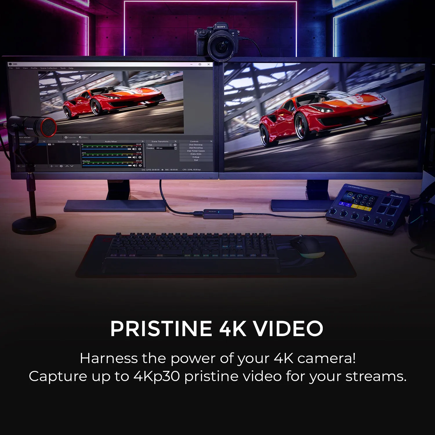 AVerMedia BU113 Live Streamer CAP 4K USB 3.0 DSLR Capture Card