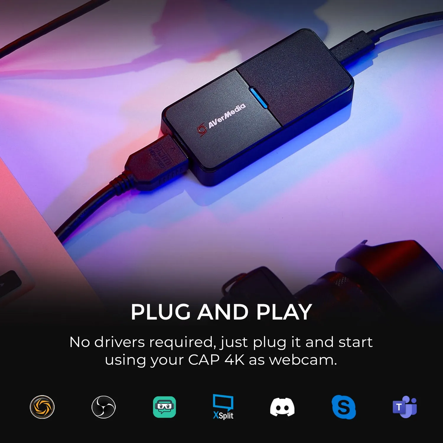 AVerMedia BU113 Live Streamer CAP 4K USB 3.0 DSLR Capture Card