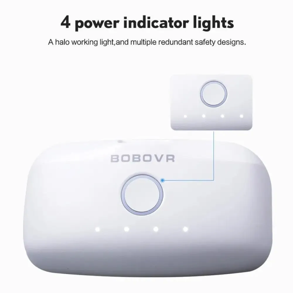 B2 5200mah Magnetic Battery Connections Pack for M2 Pro Quest 2 Increase About 3 Hrs Time