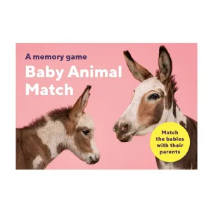 Baby Animal Match: A Matching Memory Game