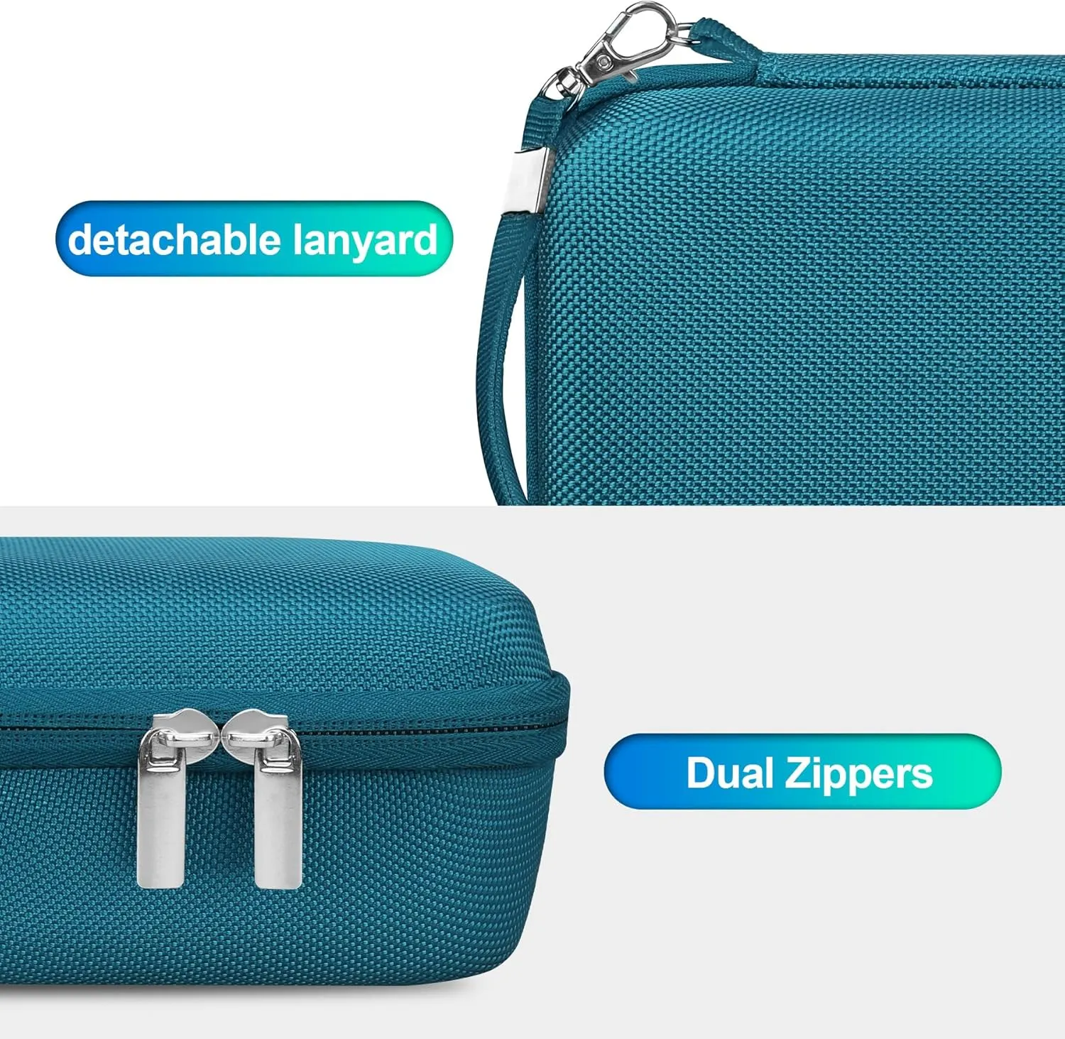 BOVKE Carrying Case for Polaroid Go Generation 2 / Polaroid Go Mini Instant Camera, Polaroid Go Gen 2 Camera Travel Storage Bag With Extra Space for Photo Films, Charging Cables, Blue