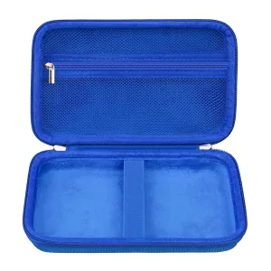 BOVKE Carrying Case Storage Holder with Extra Space for Pieces Accessories, Blue