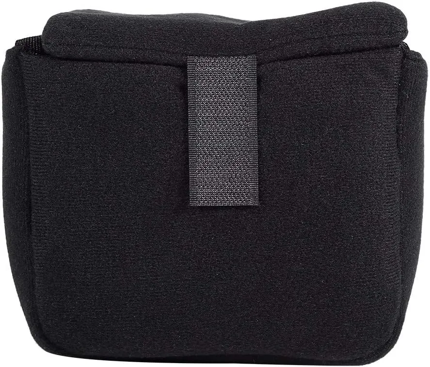 Camera Insert, DLSR Camera Bag Insert Pad Travel Padded Camera Shockproof Insert Camera Case Bag Accessory for Photographing (Black)