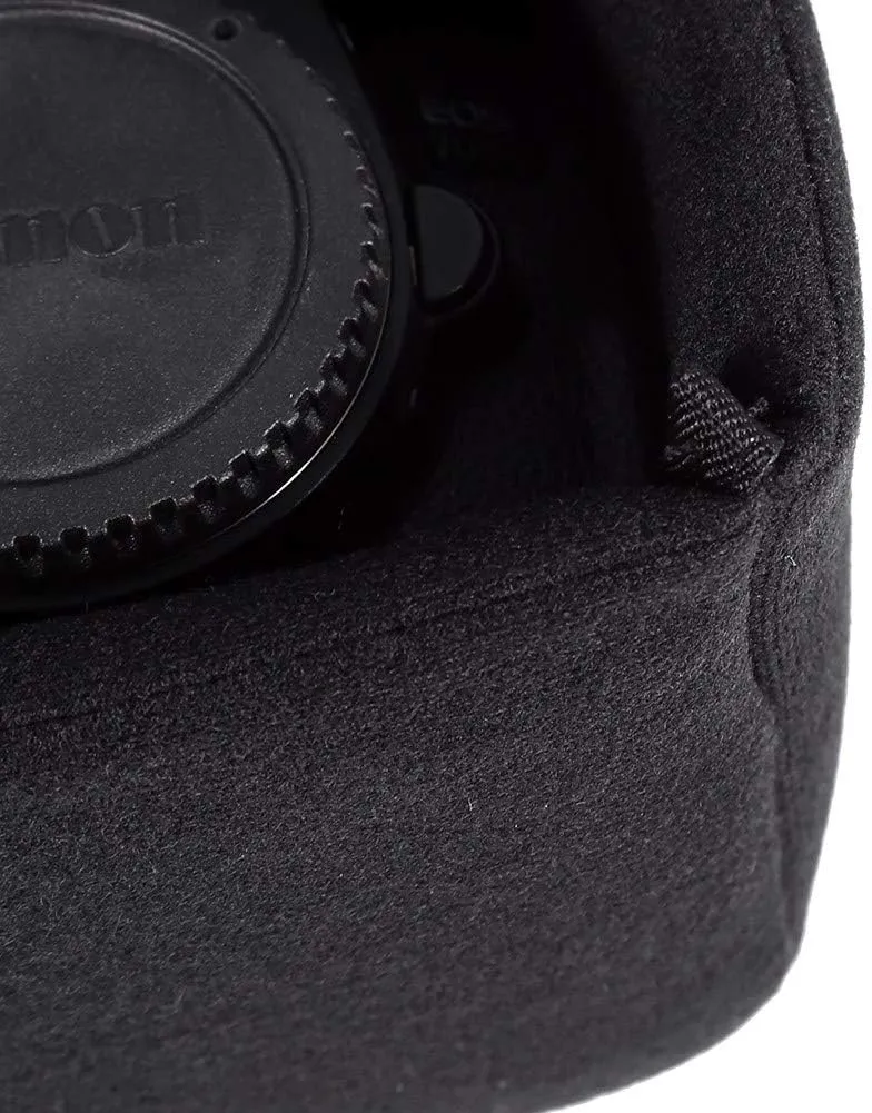 Camera Insert, DLSR Camera Bag Insert Pad Travel Padded Camera Shockproof Insert Camera Case Bag Accessory for Photographing (Black)