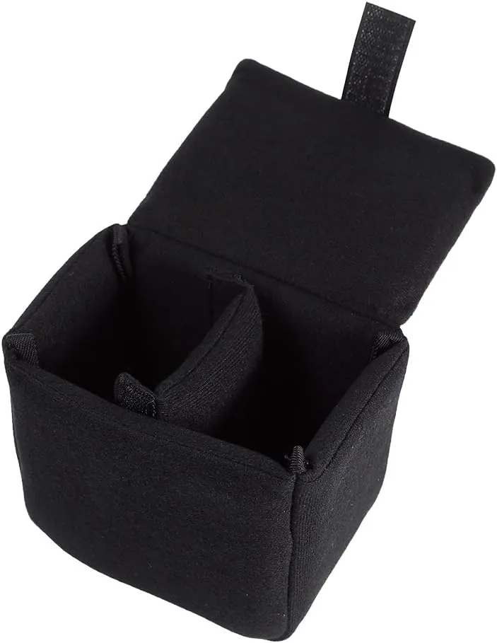 Camera Insert, DLSR Camera Bag Insert Pad Travel Padded Camera Shockproof Insert Camera Case Bag Accessory for Photographing (Black)