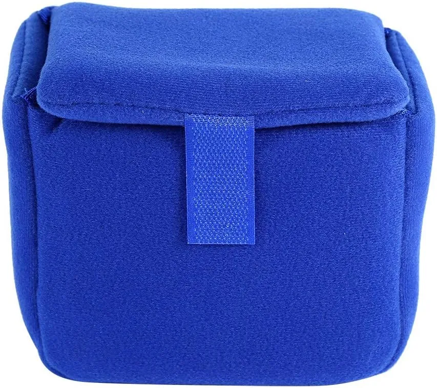 Camera Insert, DLSR Camera Bag Insert Pad Travel Padded Camera Shockproof Insert Camera Case Bag Accessory for Photographing (Blue)