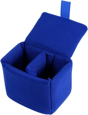 Camera Insert, DLSR Camera Bag Insert Pad Travel Padded Camera Shockproof Insert Camera Case Bag Accessory for Photographing (Blue)