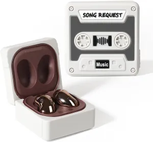 Case for Samsung Galaxy Buds FE (2023) /Galaxy Buds2 Pro (2022) /Galaxy Buds 2 (2021) /Galaxy Buds Live (2020) /Galaxy Buds Pro (2021) Earbuds, Cute Cartoon Skin Design, Full Protection Cover