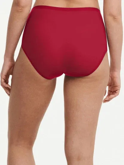 Chantelle SoftStretch Full Brief - Passion Red