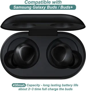 Charging Case for Galaxy Buds/Galaxy Buds  (SM-R170/R175), Replacement Charger Case Cradle Dock for Samsung Earbuds (Black)