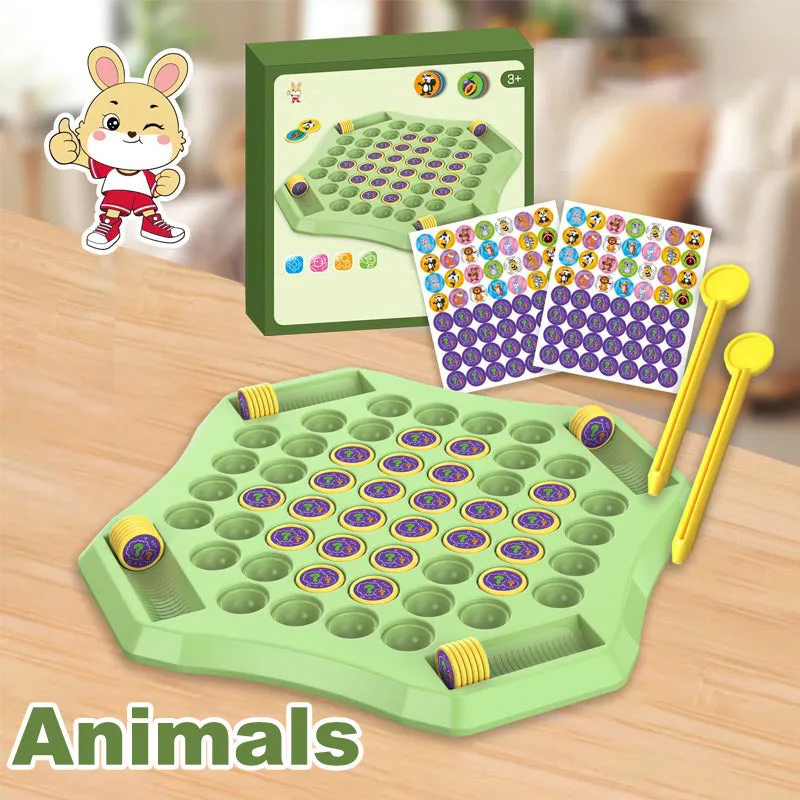 Christmas Sale 47% OFF-Only need 10.99Kids' 2-Player Animal Flip Chess