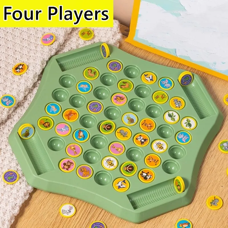 Christmas Sale 47% OFF-Only need 10.99Kids' 2-Player Animal Flip Chess