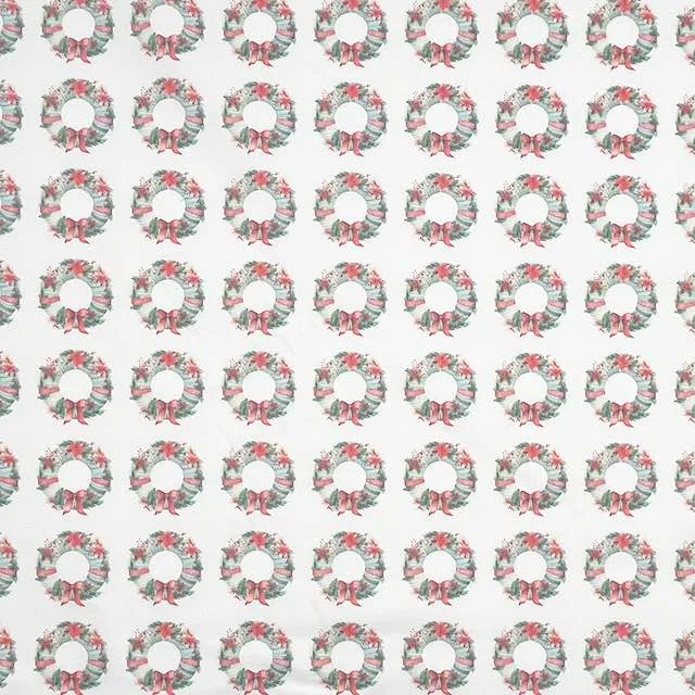 Christmas Wreath Fabric