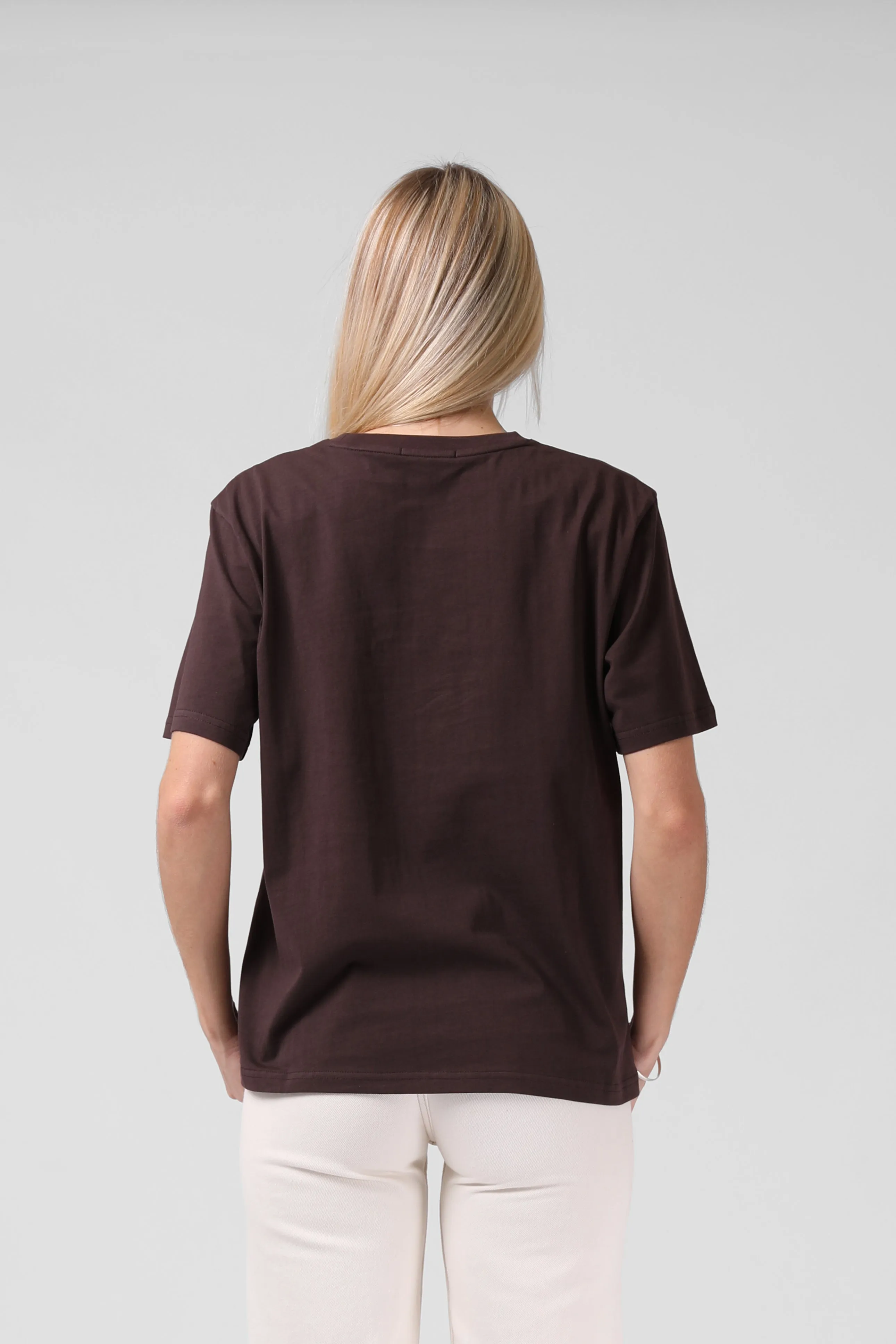 College OS Tee - Cocoa