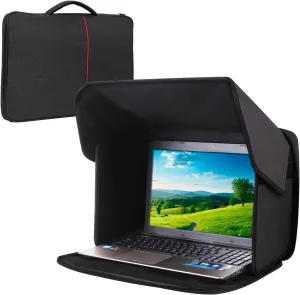 Computer Bag for Working Outside,Portable Outdoor Work Sleeve,Outdoor Computer Hood Case 15-16inch(Patent Pending)