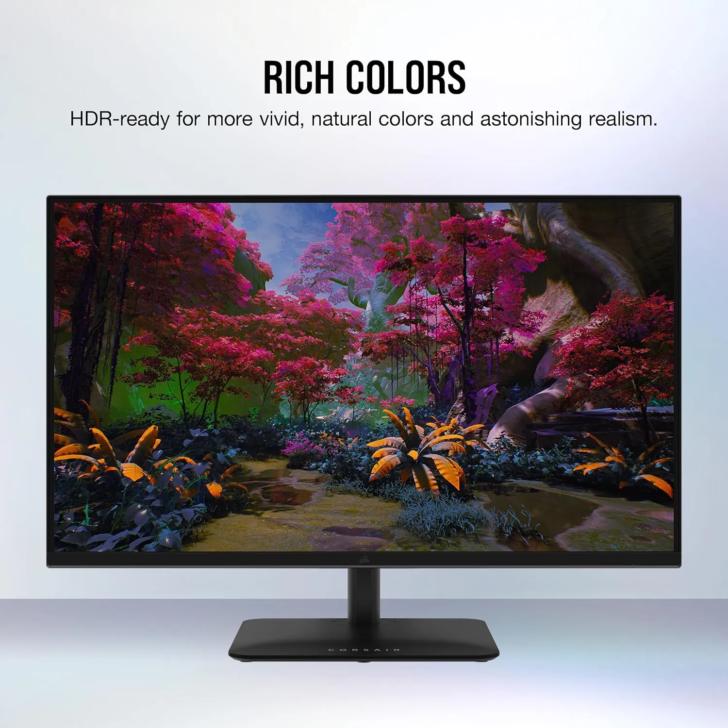 Corsair XENEON 315QHD165 32-Inch QHD IPS Gaming Monitor  2560 x 1440, 165Hz, 1ms, NVIDIA G-SYNC Compatible, AMD FreeSync Premium, HDR-Ready, DisplayPort 1.4, HDMI 2.0, USB 3.0  Black