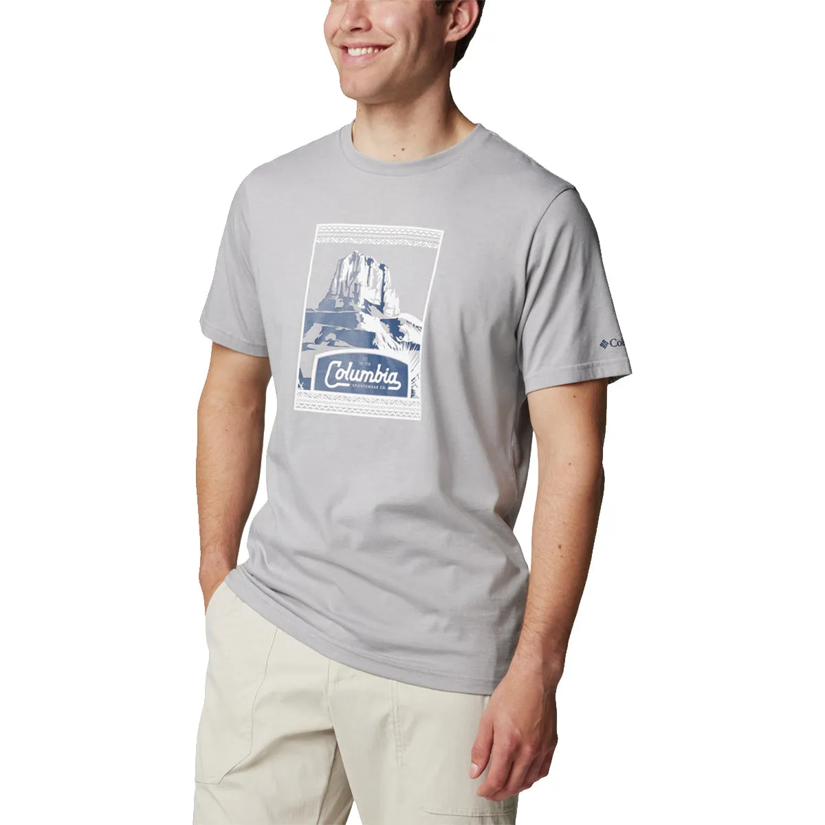 CSC™ Seasonal Logo Tee - Columbia Grey