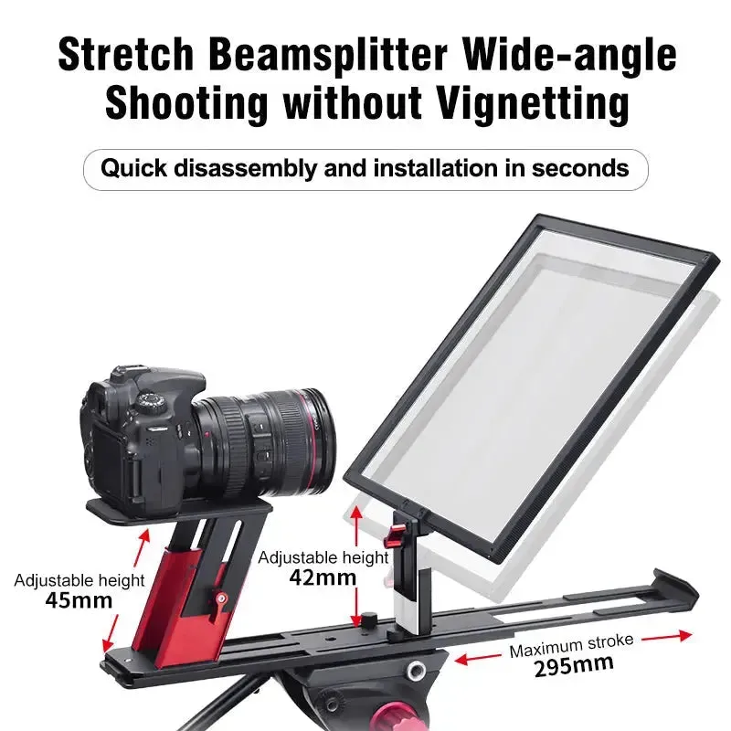 Desview TP150 Portable Teleprompter for Tablets and Smartphones