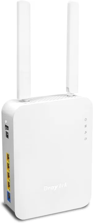 DrayTek Vigor 2135 AX WiFi 6 Dual Band Gigabit Ethernet FTTP Router, 4 x Gigabit LAN Ports, Load Balancing, QOS. Ideal for Gaming/Prosumer Low Latency Streaming