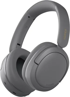 Edifier W800BT SE Wireless Over-Ear Bluetooth 5.4 Headphones - AI Call Noise Cancellation - 45H Playtime - Fast Charging - AAC Codec - Dual Device- Game Mode - Foldable - Gray